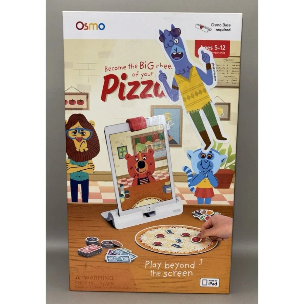 Osmo The Game System‎ Bundle Starter Kit Pizza Co. White Board & Markers